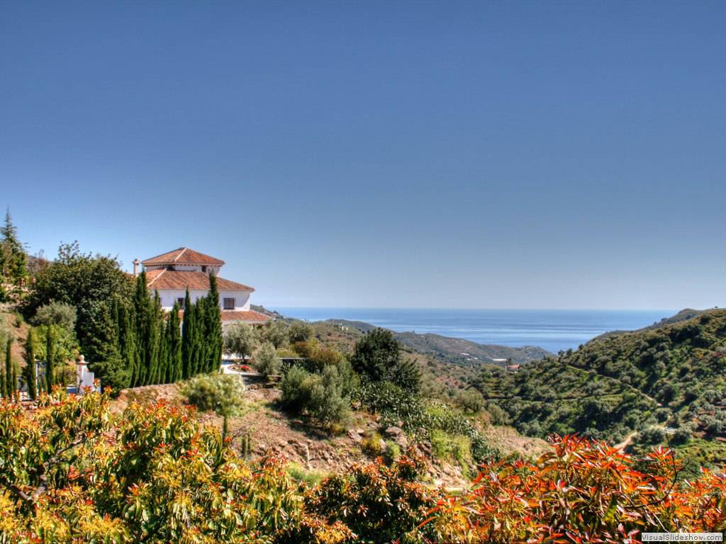 Competa, Costa del Sol, Andalusie, Andalucia - direkt van eigenaar vakantieverblijf villa met zwembad en zeezicht